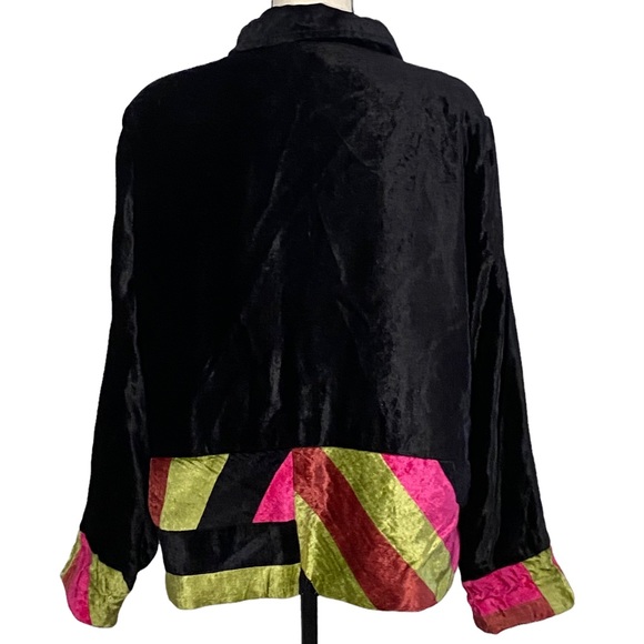 3/$10 BFA Classics Jacket XL Velour Vintage - Picture 7 of 8